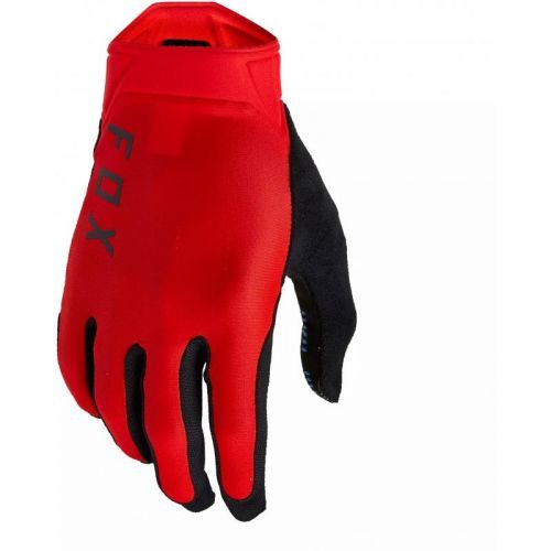Rukavice Fox Flexair Ascent - dlouhé, červená fluo - velikost 2XL