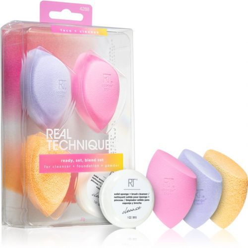 Real Techniques Chroma Ready, Set, Blend sada aplikátorů