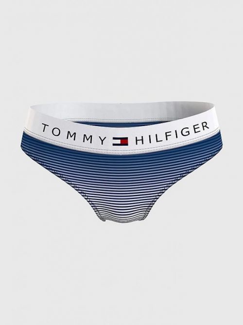 Dámské kalhotky Tommy Hilfiger modré (UW0UW03568 0BC) L