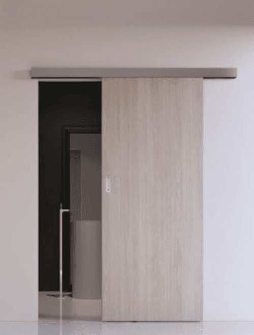 Posuvný systém na stěnu pro dveře 70 cm, hliník, POSUVSPA70