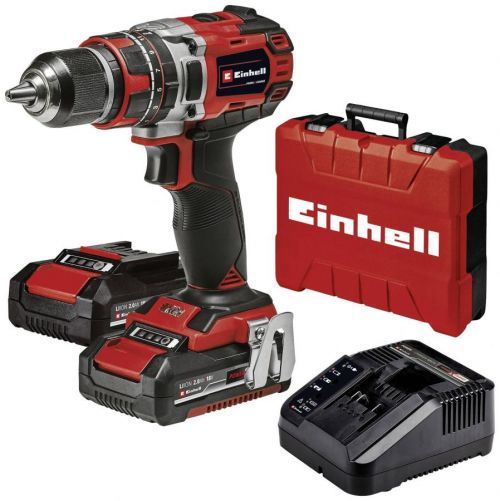Einhell TE-CD 18/50 Li-i BL (2x2,0Ah) 2cestný-aku příklepová vrtačka  akumulátor, vč. nabíječky, kufřík