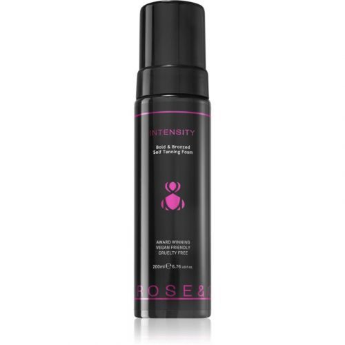 Rose & Caramel Intensity samoopalovací pěna pro světlou pokožku s hydratačním účinkem 200 ml