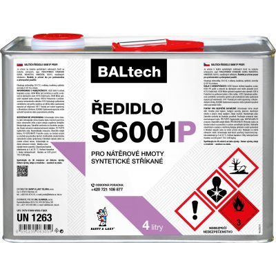 BALTECH ředidlo S6001P Profi, pouze na ŽL, 4 l