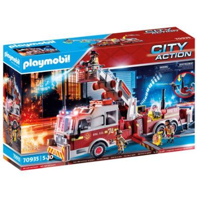 PLAYMOBIL ® Požární motor US Věžový žebřík