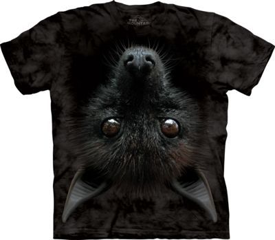 Tričko unisex The Mountain Bat Head - černé, L
