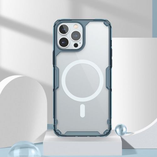 Ochranný kryt Nillkin Nature TPU PRO Magnetic pro Apple iPhone 14 Pro, modrá