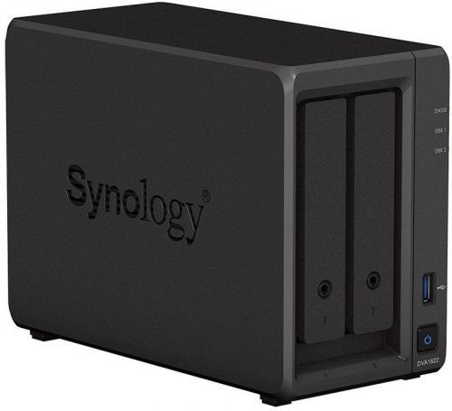 Synology DVA1622 (4C/CeleronJ415/2,0GHz/6GBRAM/2xSATA/2xUSB2.0/1xGbE) (DVA1622)