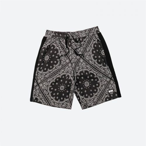 Kraťasy DGK - Original Fleece Shorts Black (MULTI)