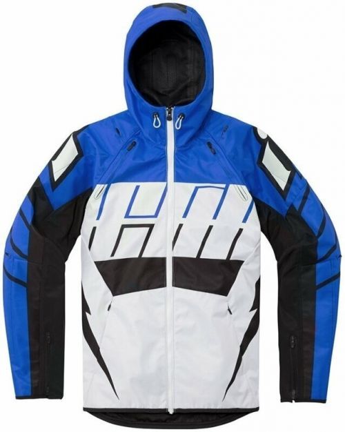 ICON - Motorcycle Gear Airform Retro™ Jacket Blue M Textilní bunda