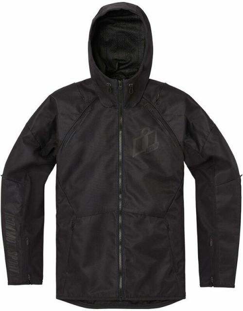 ICON - Motorcycle Gear Airform™ Jacket Black L Textilní bunda