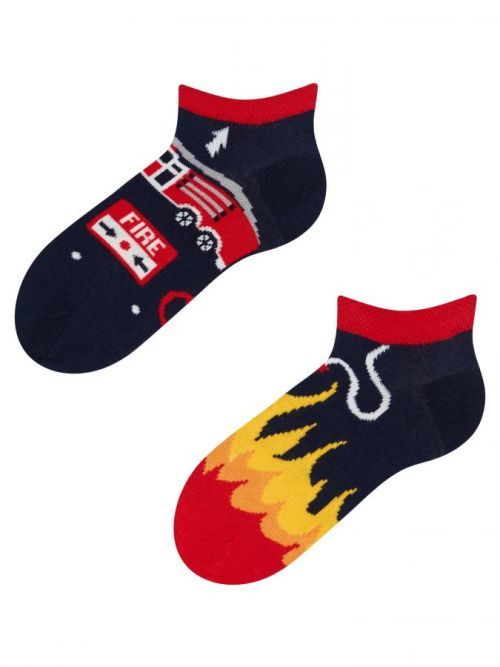 Veselé dětské ponožky Dedoles Hasič (D-K-SC-LS-C-C-228) 31/34