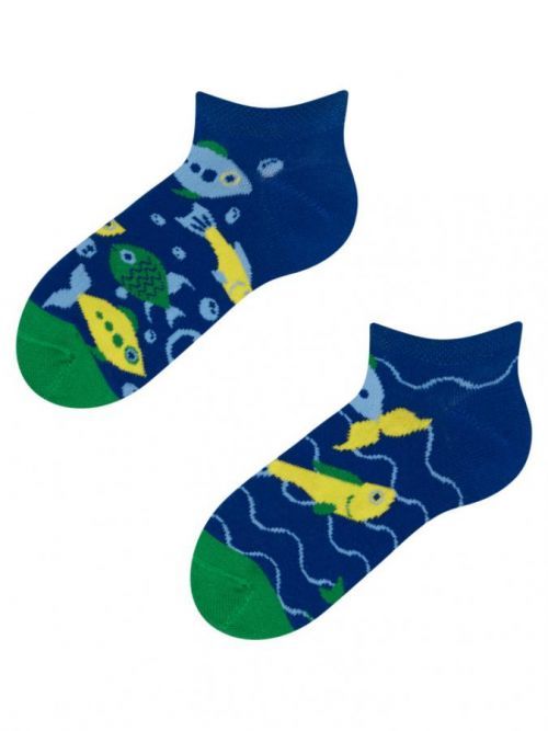 Veselé dětské ponožky Dedoles Akvarijní rybičky (D-K-SC-LS-C-C-1132) 27/30