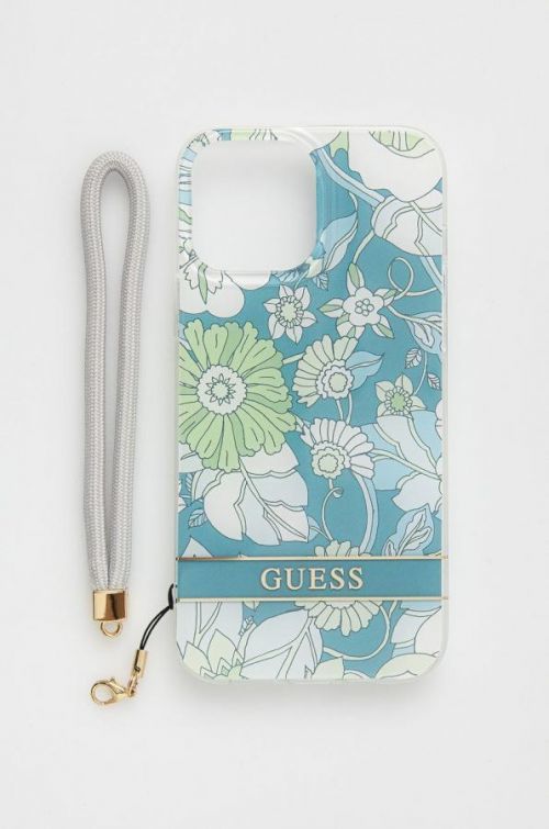 Obal na telefon Guess Iphone 13 Pro Max 6,7'' zelená barva