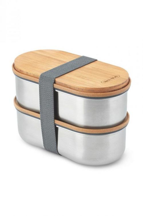 Black and Blum sada obědových boxů s vidličkou (2-pack)