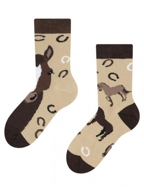 Veselé dětské ponožky Dedoles Koně (GMKS230) 31/34