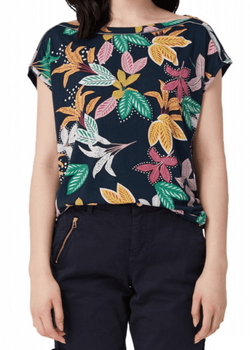 S.Oliver dámské tričko s květy
