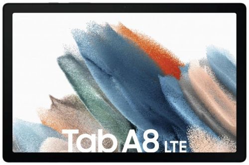 Tablet s OS Android Samsung Galaxy Tab A8, 10.5 palec 2.0 GHz, 32 GB, WiFi, LTE/4G, stříbrná