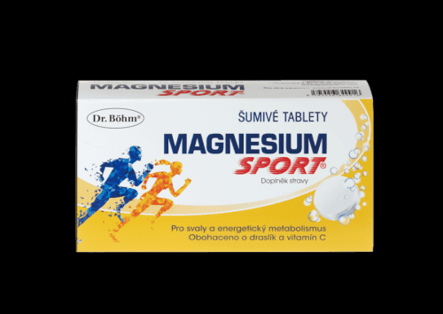 Dr. Böhm Magnesium Sport, 40 šumivých tablet