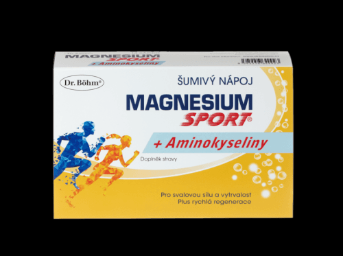 Dr. Böhm Magnesium Sport + aminokyseliny, 14 sáčků