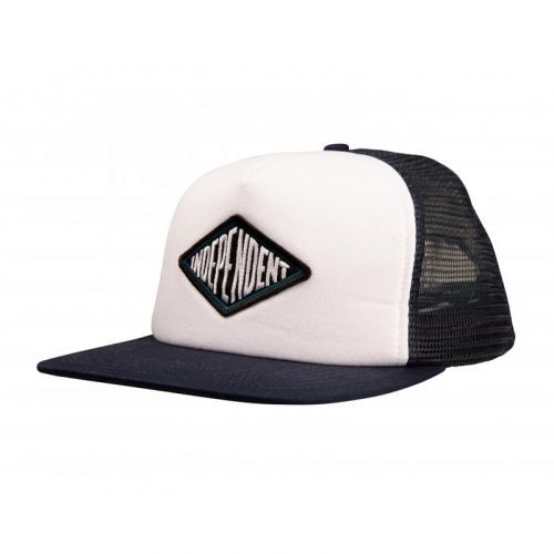 kšiltovka INDEPENDENT - Turn & Burn Mesh Back Cap White Navy (WHITE NAVY)