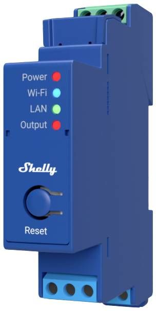 Shelly 1Pro Shelly spínač pohonu  Bluetooth, Wi-Fi