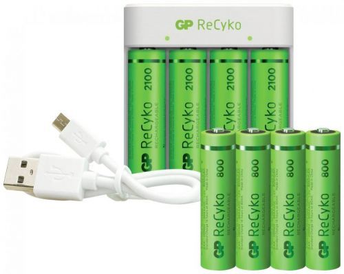 GP Batteries E411 ReCyko nabíječka akumulátorů NiMH AAA, AA