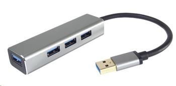 PREMIUMCORD USB 3.0 Superspeed HUB 4-portový (ku3hub4e)