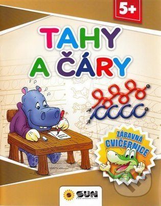 Zábavná cvičebnice - Tahy a čáry 5+