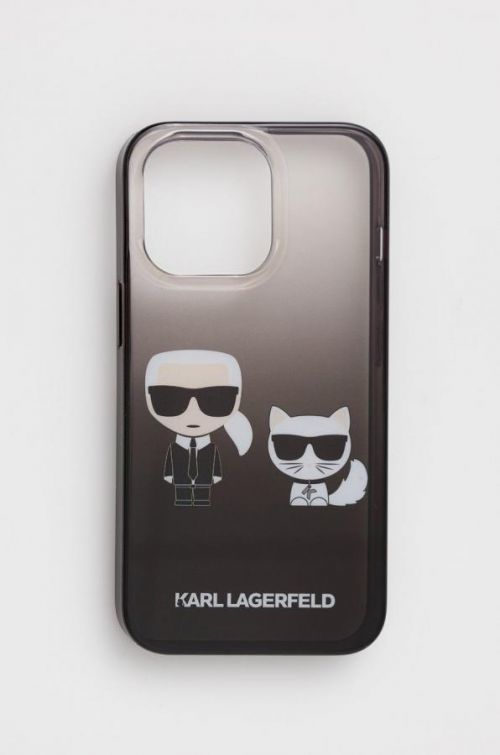 Obal na telefon Karl Lagerfeld Iphone 13 Pro/ 13 6,1'' černá barva