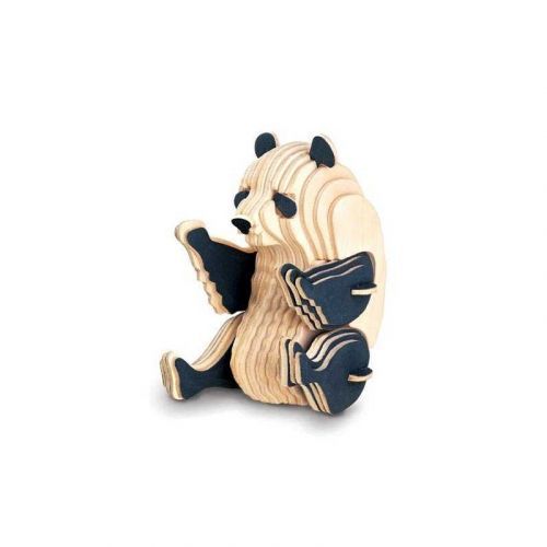 Woodcraft construction kit Woodcraft Dřevěné 3D puzzle panda