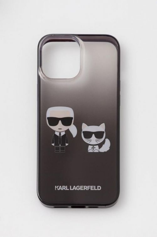 Obal na telefon Karl Lagerfeld Iphone 13 Pro Max 6,7'' černá barva