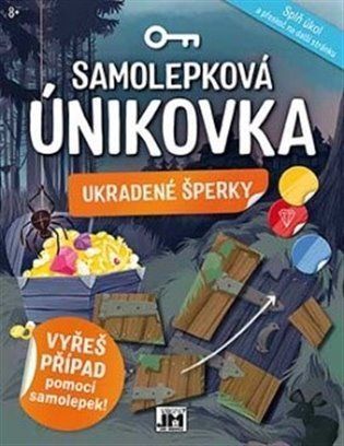 Samolepková únikovka - Ukradené šperky