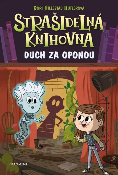 Strašidelná knihovna 3 - Duch za oponou - Dori Hillestad Butler