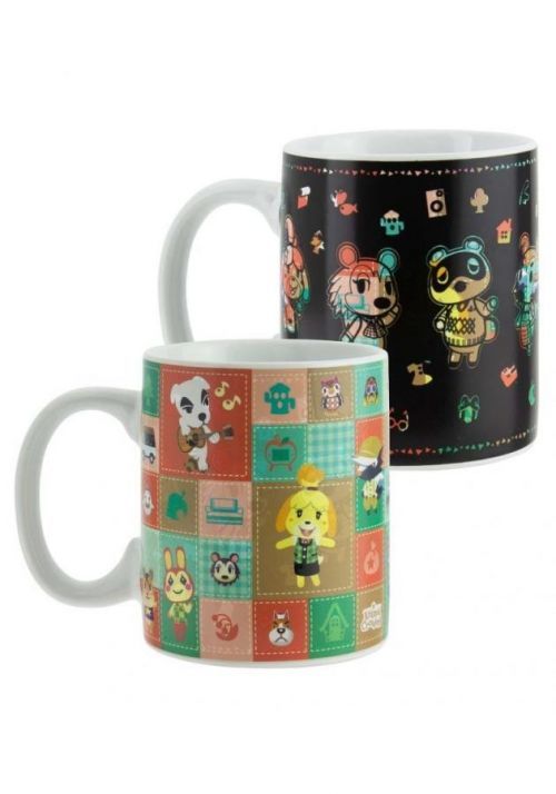 Hrnek měnící Animal Crossing
