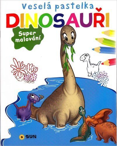 Veselá pastelka - Dinosauři