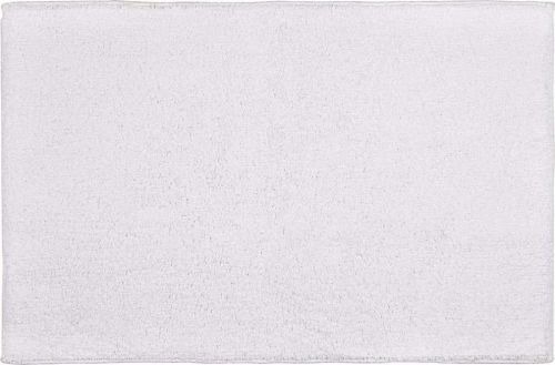 Bílá bavlněná koupelnová podložka Wenko Ono, 50 x 80 cm