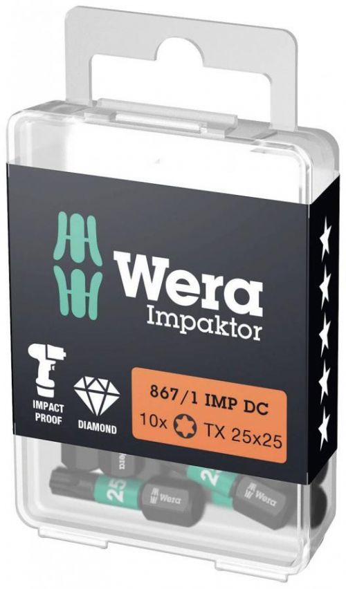 Wera  05057624001 bit Torx T 20   D 6.3 10 ks
