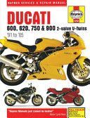 Ducati 600, 750 & 900 2-Valve V-Twin Service and Repair Manual (Editors of Haynes Manuals)(Paperback)