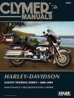Harley-Davidson FLH/FLT Touring Series 2006-2009 [With CDROM] (Penton)(Paperback)