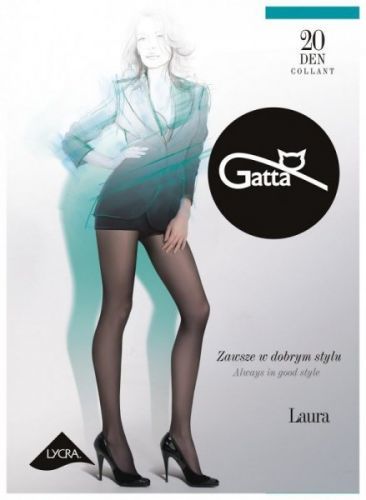 Gatta Laura 20 den punčochové kalhoty 2-S perla/odstín šedé