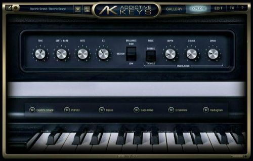 XLN Audio AK: Electric Grand (Digitální produkt)