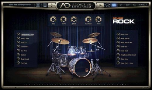 XLN Audio AD2: Studio Rock (Digitální produkt)