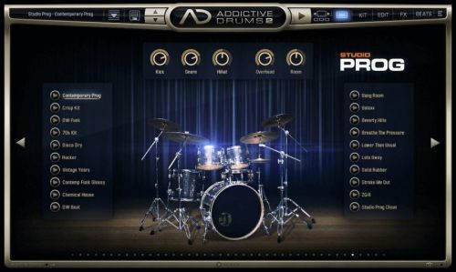 XLN Audio AD2: Studio Prog (Digitální produkt)