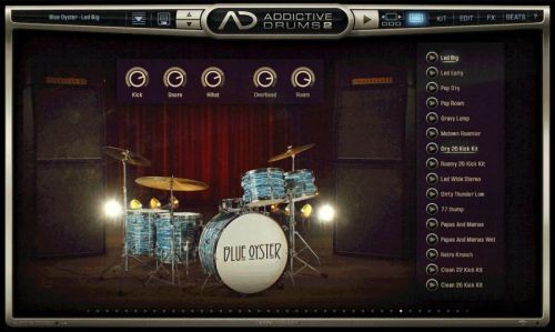 XLN Audio AD2: Blue Oyster (Digitální produkt)