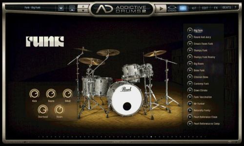 XLN Audio AD2: Funk (Digitální produkt)