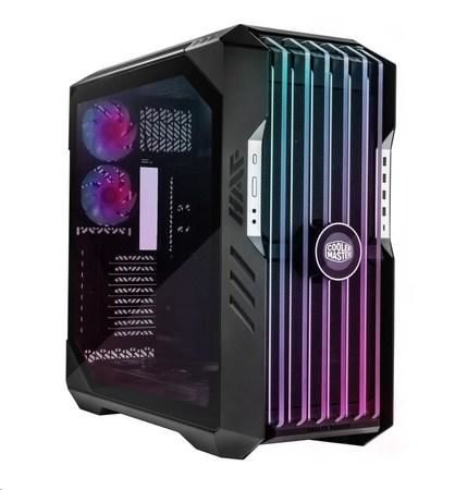 Cooler Master case HAF 700 EVO, ARGB, průhledná bočnice, šedá, H700E-IGNN-S00