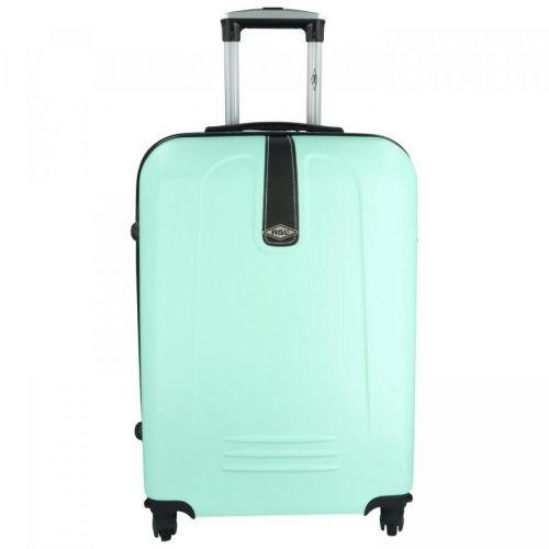 Plastový cestovní kufr Peek, světle zelená M
