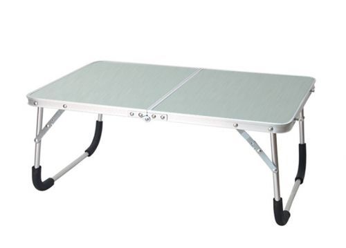 Skládací kempingový stolek podnos do postele