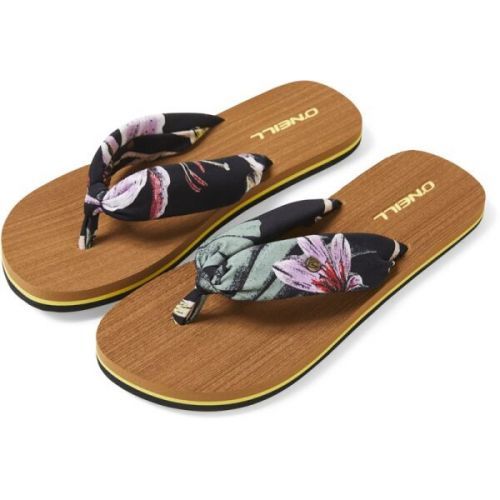 O'Neill DITSY SUN SANDALS Dámské žabky, hnědá, velikost 40