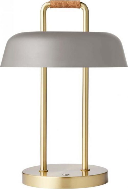 Šedá stolní lampa Hammel Heim